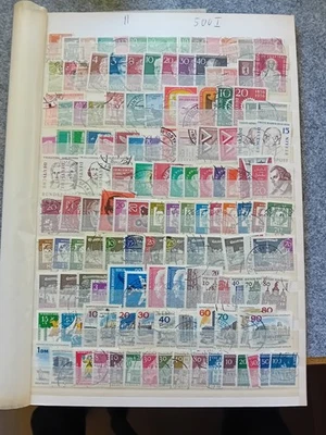 Berlin, große Sammlung 500 verschied. Marken, rund gest. Beispielscan - Bild 1 von 4