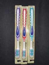 3 Pack GoodSense Complete Clean Soft Toothbrush With Tongue Cleanser