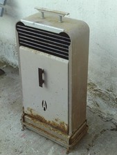 Aladdin Aladdinique Paraffin Heater-not used for years -Wick Stuck -Surface Rust