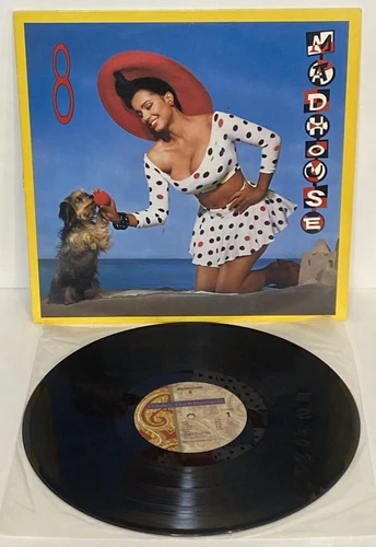 Vintage Madhouse 8 12" Black Vinyl LP 1987 Jazz Funk Fusion Prince US Album