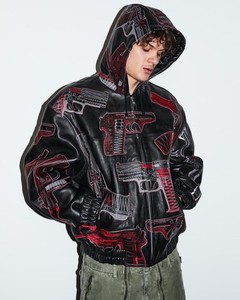 Supreme Woven Leather Jacket | eBay