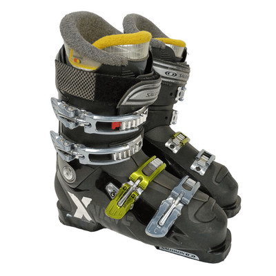 Salomon Mens 25.5 US 6.5-8 X-Wave 8 Flex 80 Ski Boots All Mountain Winter EUC
