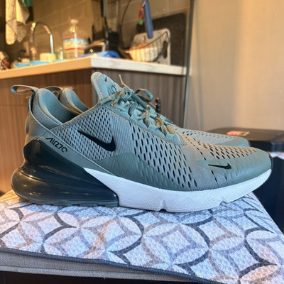 Nike Air Max 270 Clay Green/Black/White Men's Low Top Sneakers AH8050-300