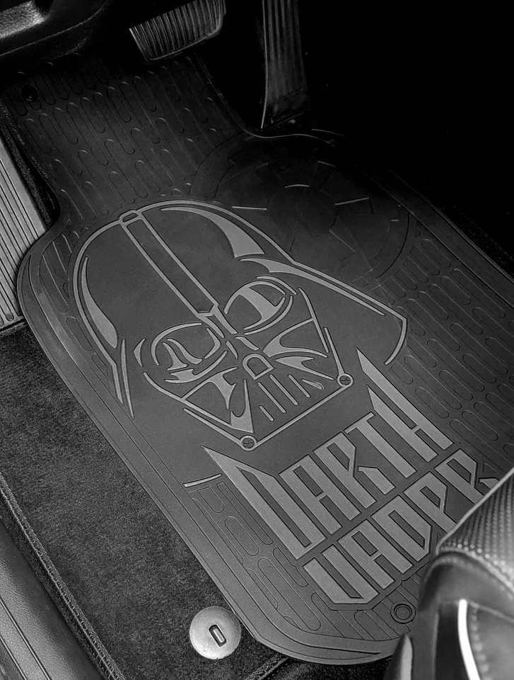 Juego de alfombrillas delanteras de coche de alta resistencia Star Wars Darth Vader para Mazda Foto 2 de 4