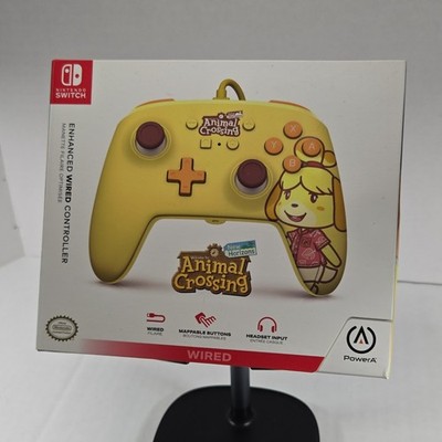 Power A Enhanced Wired Controller Nintendo Switch Animal Crossing Isabelle - NEW