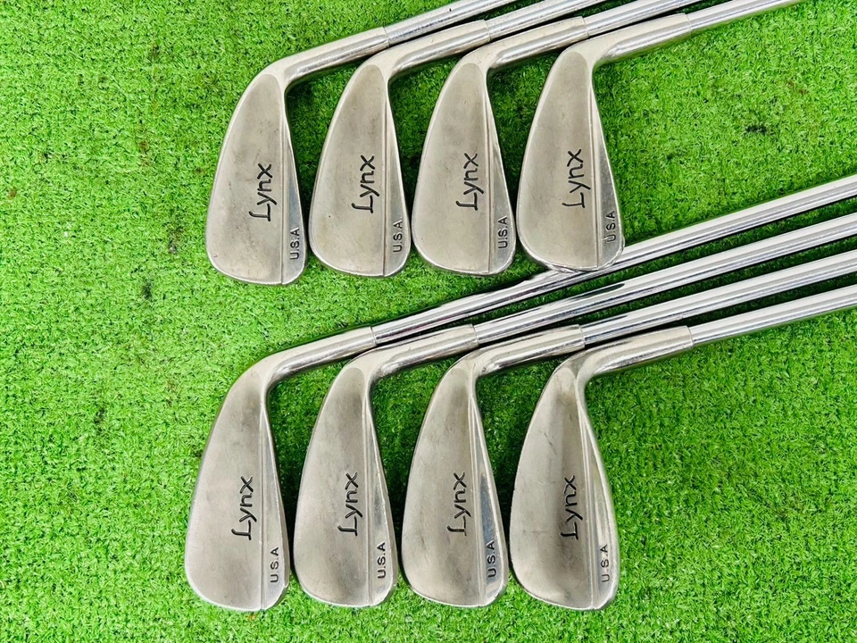 Lynx U.S.A Iron Set 3-9+PW RH Lynx Regular Flex Steel Shaft EL2325 - Image 2 of 4