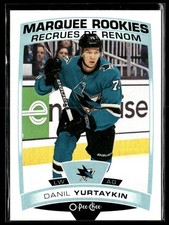 2019-20 Upper Deck #620 Danil Yurtaykin San Jose Sharks Rookie OPC Update Card