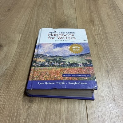 Simon & Schuster Handbook for Writers (11 Ed.) - ACCEPTABLE CONDITION TORN COVER