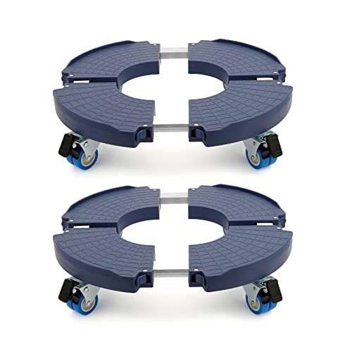 W B D WEIBIDA Plant Pot Wheels Outdoor  Assorted sizes , colors