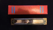 Custom Hohner 365 Marine Band Harmonica - Key of G