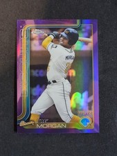 2025 TOPPS PRO CHROME DEBUT PURPLE REFRACTOR TRE MORGAN /125