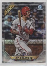2018 Bowman ROY Favorites Mega Box Mojo Refractor JP Crawford #ROYF-JC 3v8