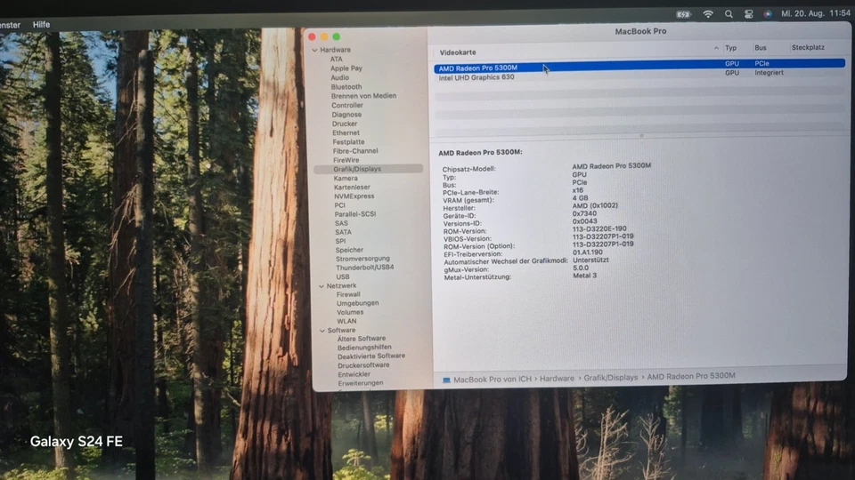 MacBook Pro 16" A2141 Mainboard Logic Board 2.6 GHz 16 GB 512 GB 820-01700 #148 - Bild 3 von 4