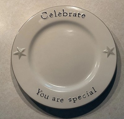 CELEBRATE PLATE FOR SPECIAL OCCASIONS - GREAT QUALITY