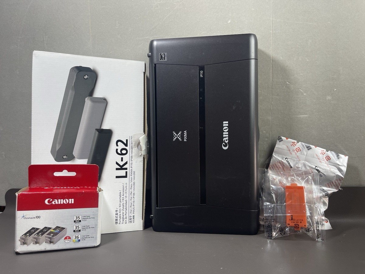 Canon iP110 モバイルインクジェットプリンター Wi-Fi対応 iP110 モバイルプリンター PIXUS（ピクサス） [カード／名刺～A4