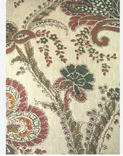 RALPH LAUREN AVERY PAISLEY Tablecloth 70 Inch Round 100% COTTON STAIN RESISTANT