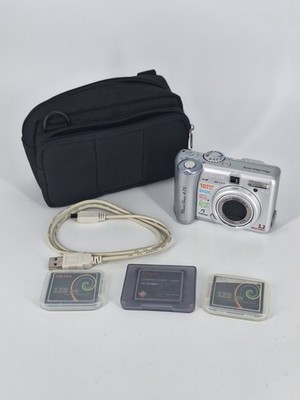Canon PowerShot A75 3.2MP Vtg Digital Camera 3x Zoom Silber A 75