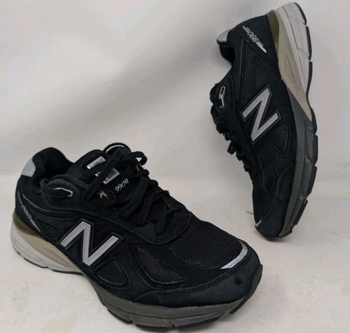 New Balance Womens 990 V4 W990BK4 Black Casual Shoes Sneakers Size 10 Extra Wide