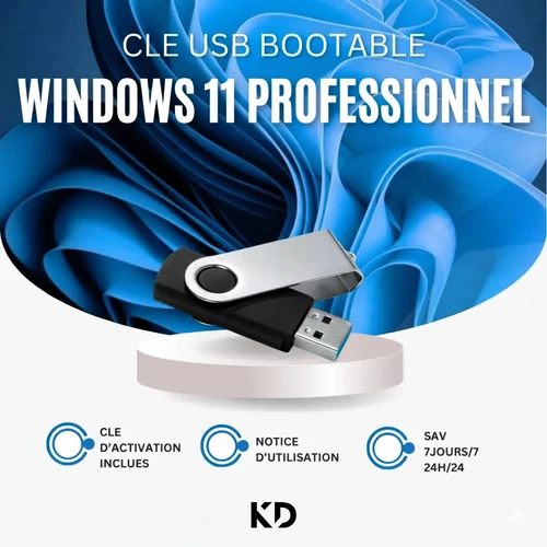 Clé USB Bootable Windows 11 – Installation et Réinstallation