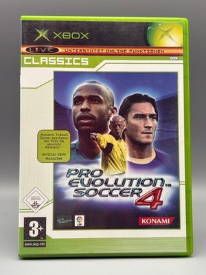 Pro Evolution Soccer 4 PES 4 (Microsoft Xbox) GUT inkl. Anleitung