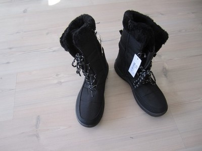  NEU   Schuhe Stiefel Winterschuhe schön warm Größe 38 schwarz
