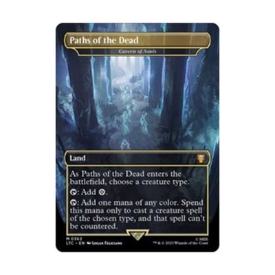 WotC Commander: Lord of the Rings Paths of the Dead - Cavern of Souls (MR) NM