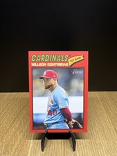 2026 Topps Heritage Willson Contreras #156 Red Border