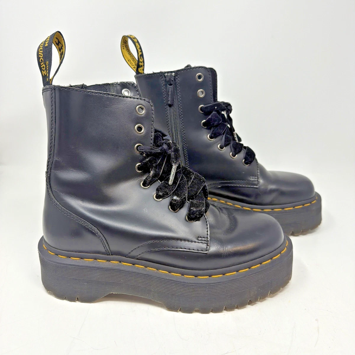 Dr. Martens Jadon Black Boots for Women for sale - eBay