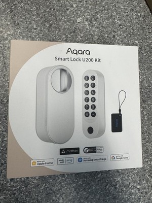 Aqara Smart Lock U200 Kit weiß  Zubehör , Homekey Matter