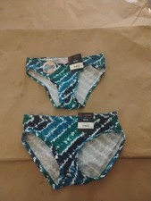 Lot of 2 Pairs of Women's Cute Panties Tie Dye NOBO Brand Size XS-1 NWT