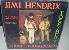 JIMI HENDRIX / LONNIE YOUNGBLOOD together ( rock ) LP