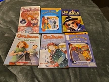 Cam Jansen Chapter Book Lot Of 6: Valentine Baby Mystery,Snowy Day Green School