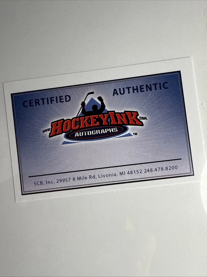 Red Wings - Nicklas Lidstrom Autographed 8x10 Photo - HockeyInk COA - Image 3 of 3