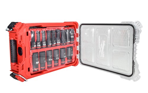 Milwaukee 49-66-6802 Impact Duty Socket 1/2" Drive 15-Piece SAE Packout Set - Picture 2 of 4