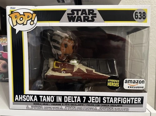 Funko Pop! Rides Super Deluxe: Star Wars - Ahsoka Tano in Delta 7