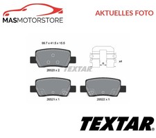 SATZ BREMSBELÄGE BREMSKLÖTZE HINTEN TEXTAR 2652002 A FÜR KIA SELTOS 110KW