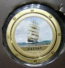 Passat - Famous Ships of the World Coin Gold Plated 24k Gold Plated