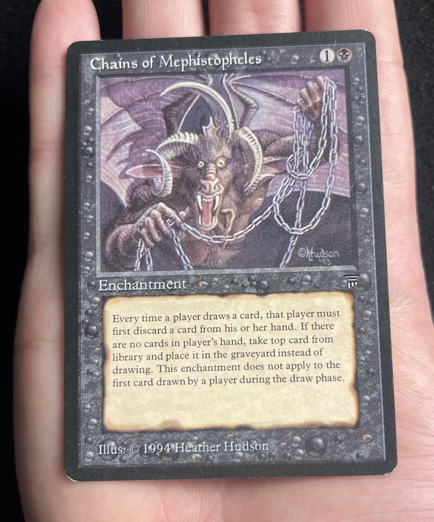 Chains of Mephistopheles MTG English NM