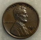 1928-S Wheat Cent - AU - About Uncirculated