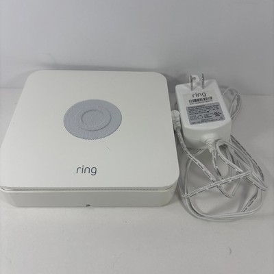 Ring Alarm Base Station -1st Gen- 4HB1S70EN0 w/ AC Adapter. Unknown Registration