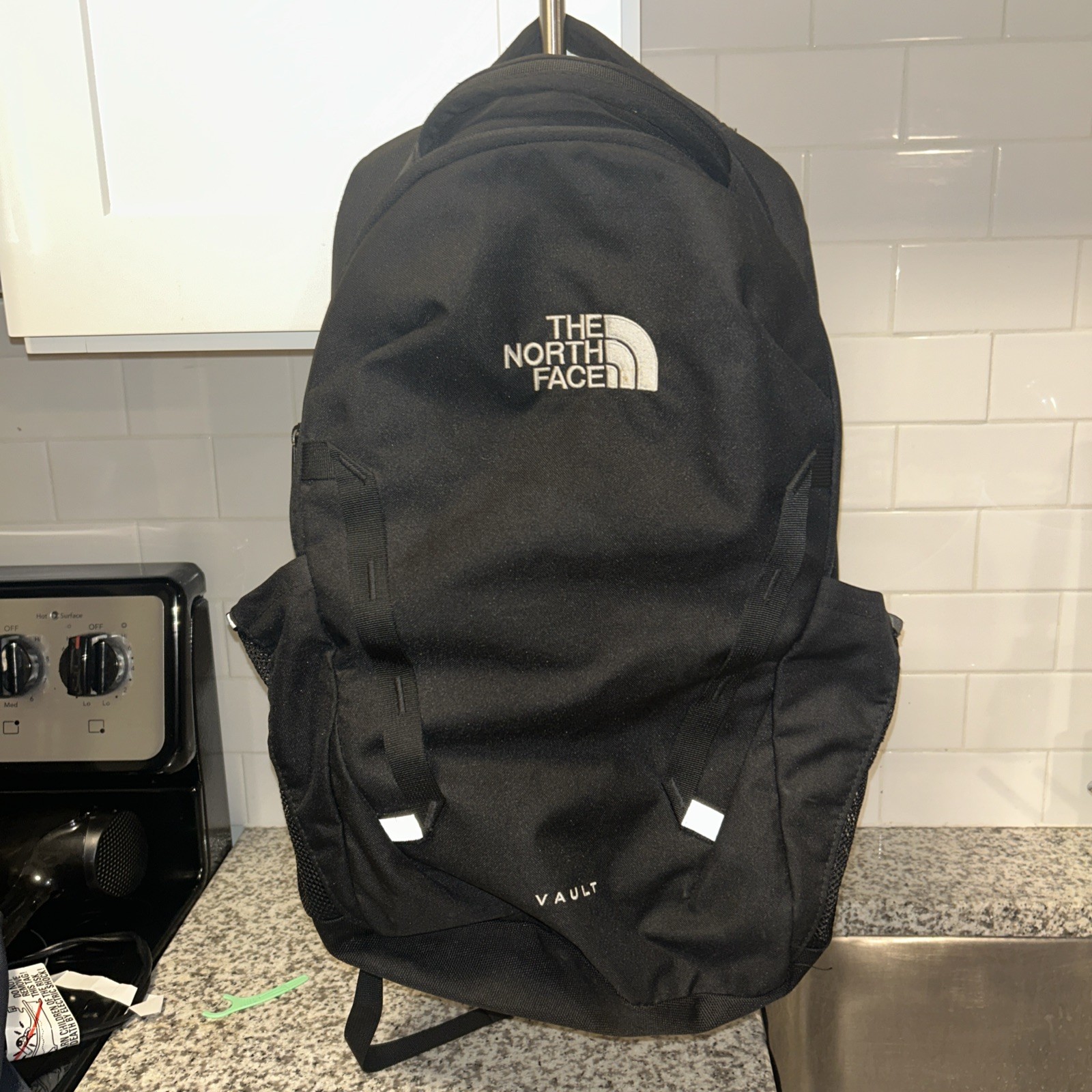 The Northface Vault Backpack - BLACK