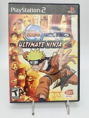 Naruto Ultimate Ninja 2 Sony PlayStation 2 PS2 Complete in Box Tested