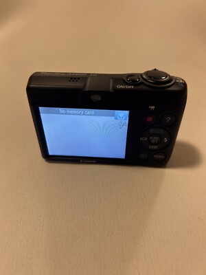 Canon PowerShot A1400 16.0 MP Digital Camera - Black for sale