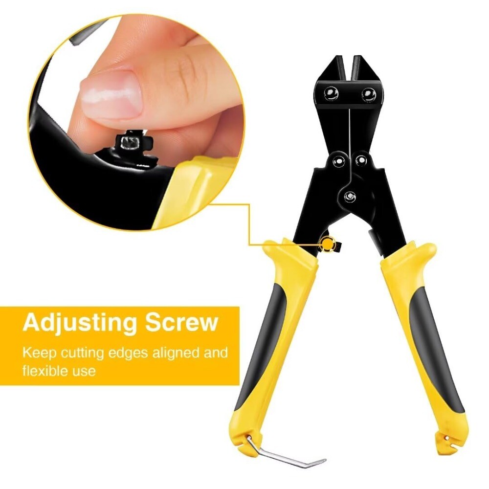 Carton Steel Wire Cutting Pliers with ABS Grip ABS Bolt Cutter Worker