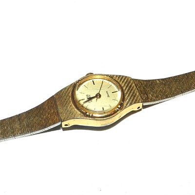 Ladies Citizen Gold Tone  Dress Watch Citizen Ladies Eco-Drive Dress Classic Crystal Watch, Gold  main image 3