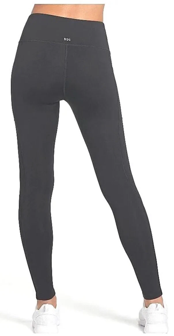 DSG Women's Cold Weather Compression High Rise Tights NWT Black size 1X/XL