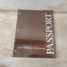 2000 2001 2002 HONDA PASSPORT ELECTRICAL TROUBLESHOOTING MANUAL OEM ETM