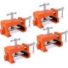 Cabinet Clamp (4-Pack)  440 lbs Load Hand Screw Clamp Cabinet Claw