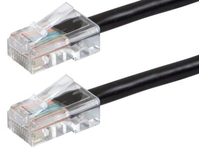Monoprice Cat5e Ethernet Patch Cable - RJ45, Stranded, 350Mhz, UTP, 24AWG, 1 FT