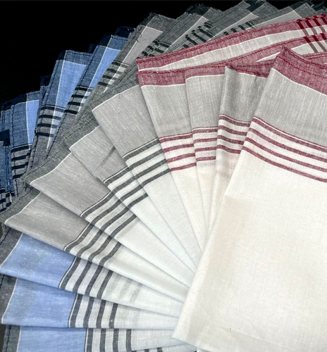 Tobeni Herren Taschentücher 3er Set - 100% Baumwolle Satin Geschenkbox